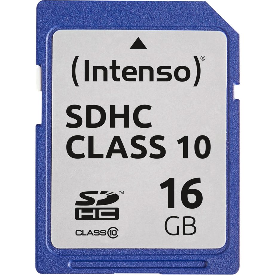 Intenso Class 10 | SD- Speicherkarte | Ideal für Kameras