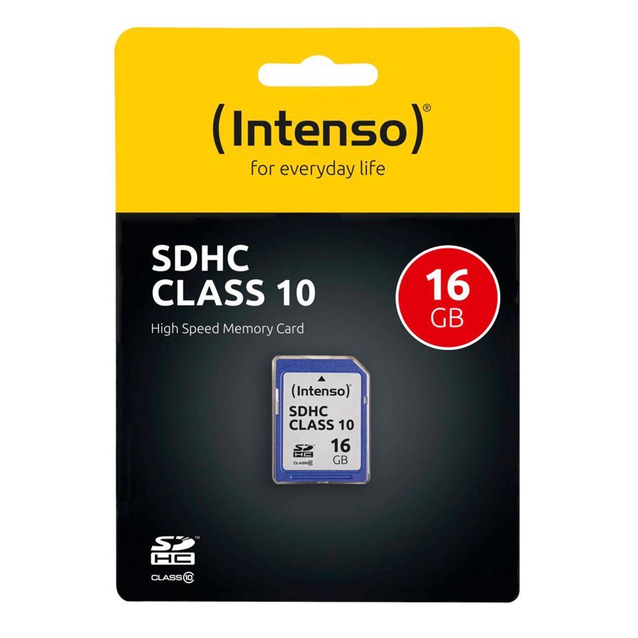 Intenso Class 10 | SD- Speicherkarte | Ideal für Kameras