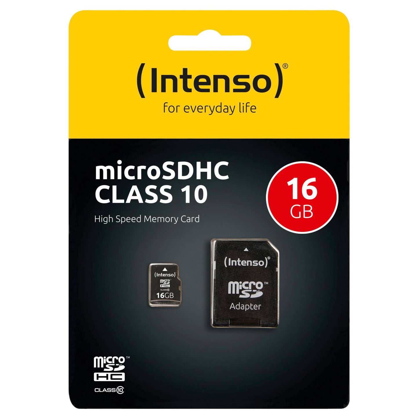 Intenso C10 | microSD- Speicherkarte | für Smartphones, Tablets, Kameras