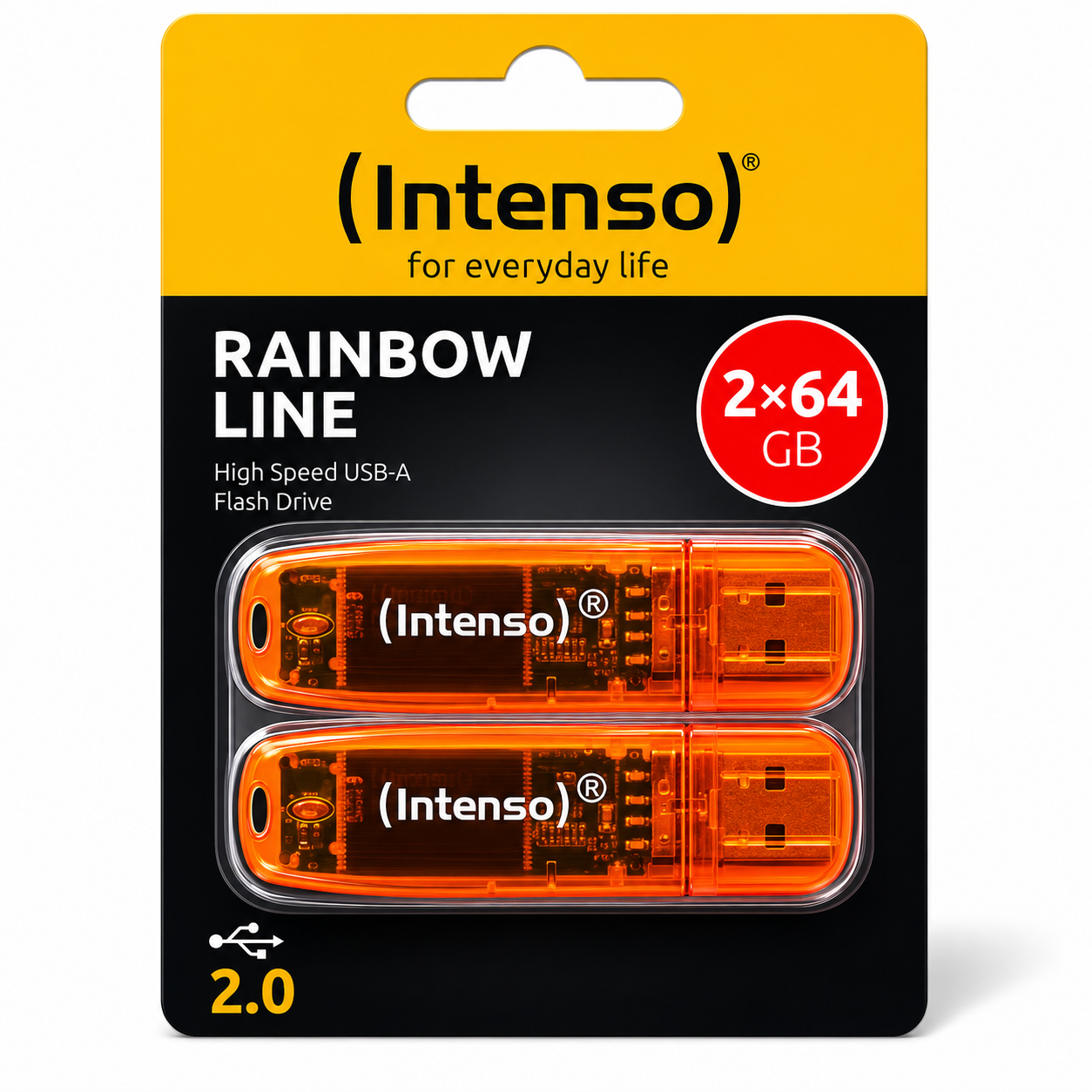 Intenso Rainbow Line | USB- Stick | USB 2.0 | USB A