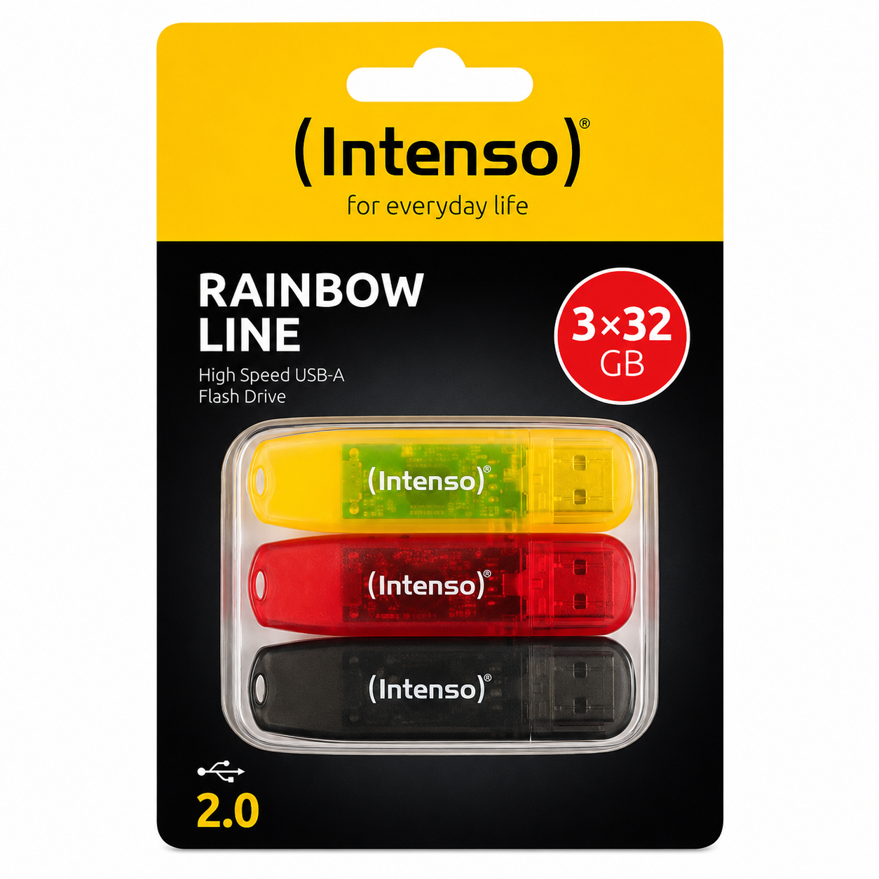 Intenso Rainbow Line | USB- Stick | USB 2.0 | USB A