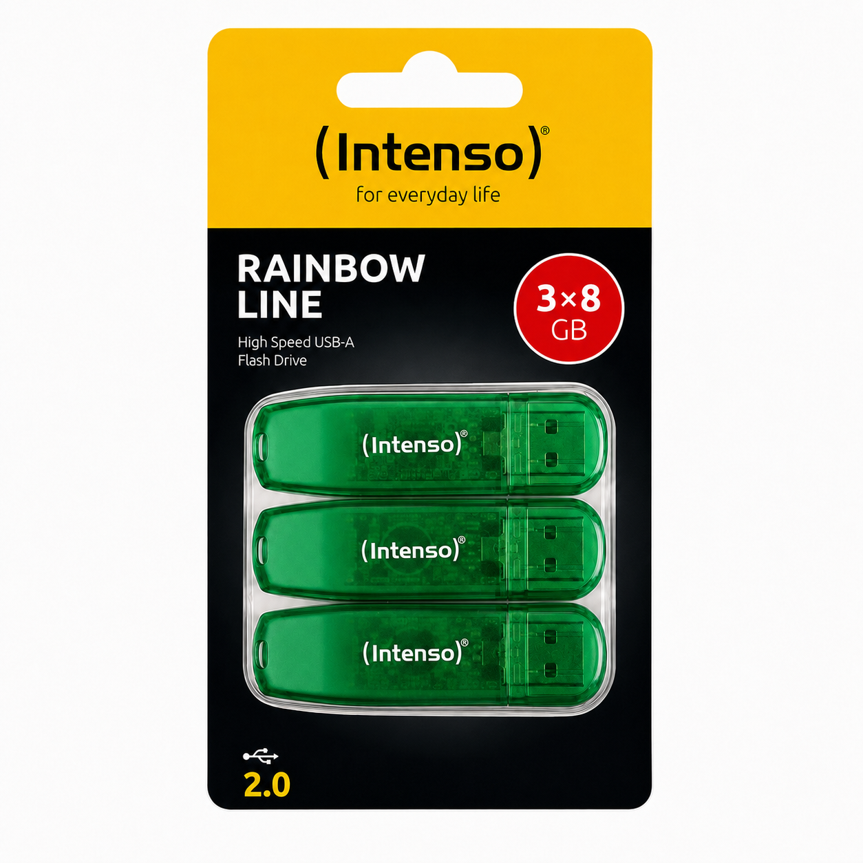 Intenso Rainbow Line | USB- Stick | USB 2.0 | USB A