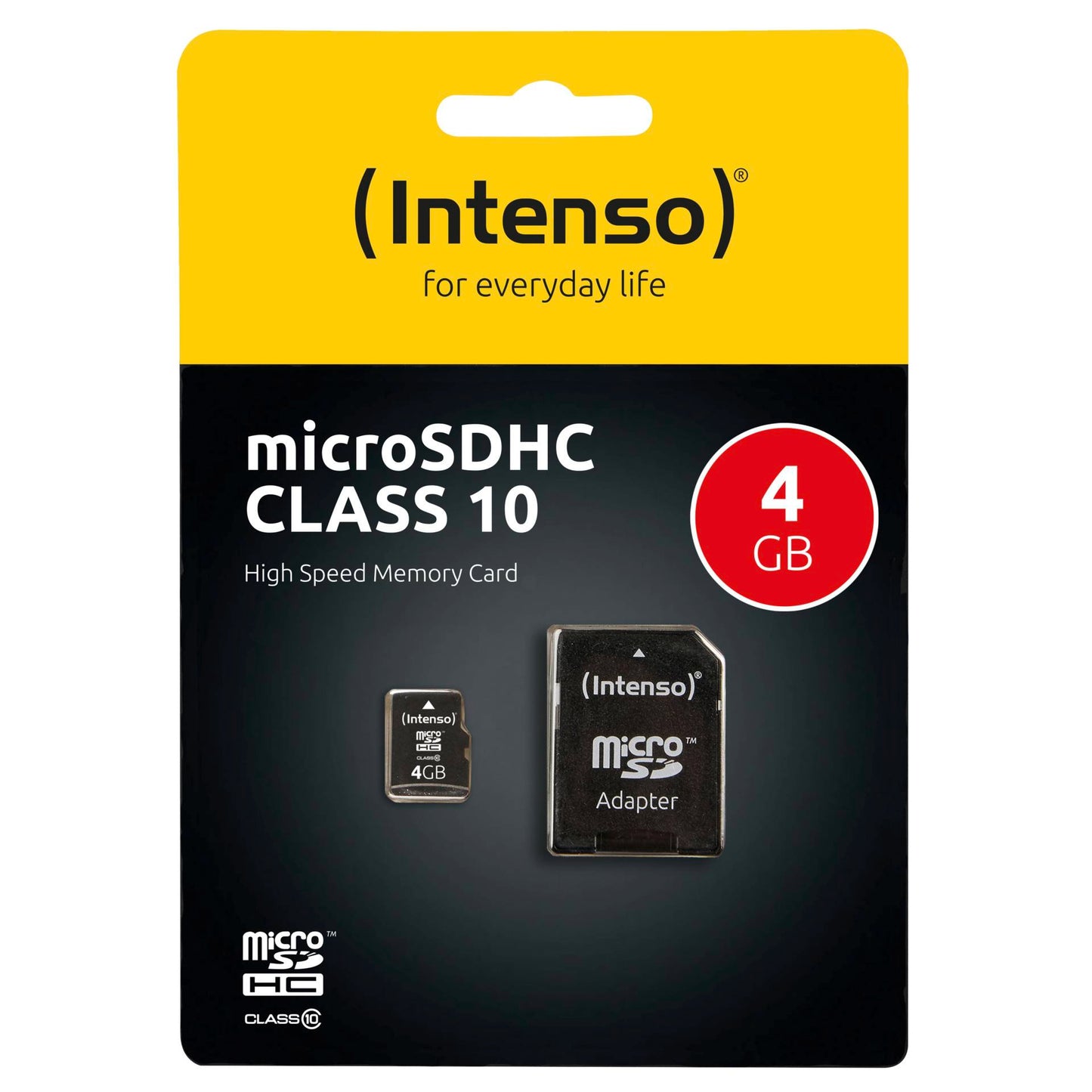 Intenso C10 | microSD- Speicherkarte | für Smartphones, Tablets, Kameras