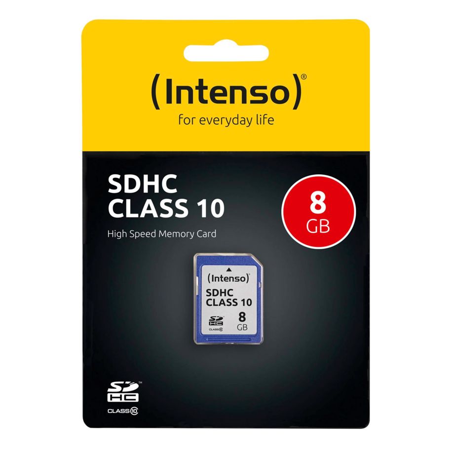 Intenso Class 10 | SD- Speicherkarte | Ideal für Kameras