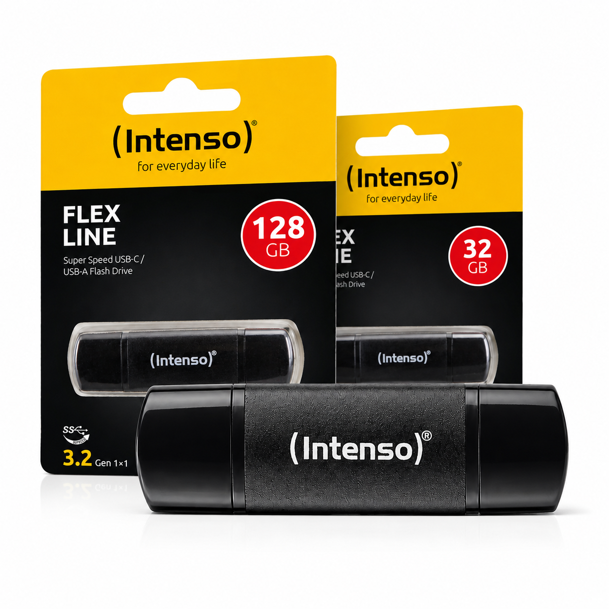 Intenso Flex Line | USB- Stick | USB 3.2 | USB A und C