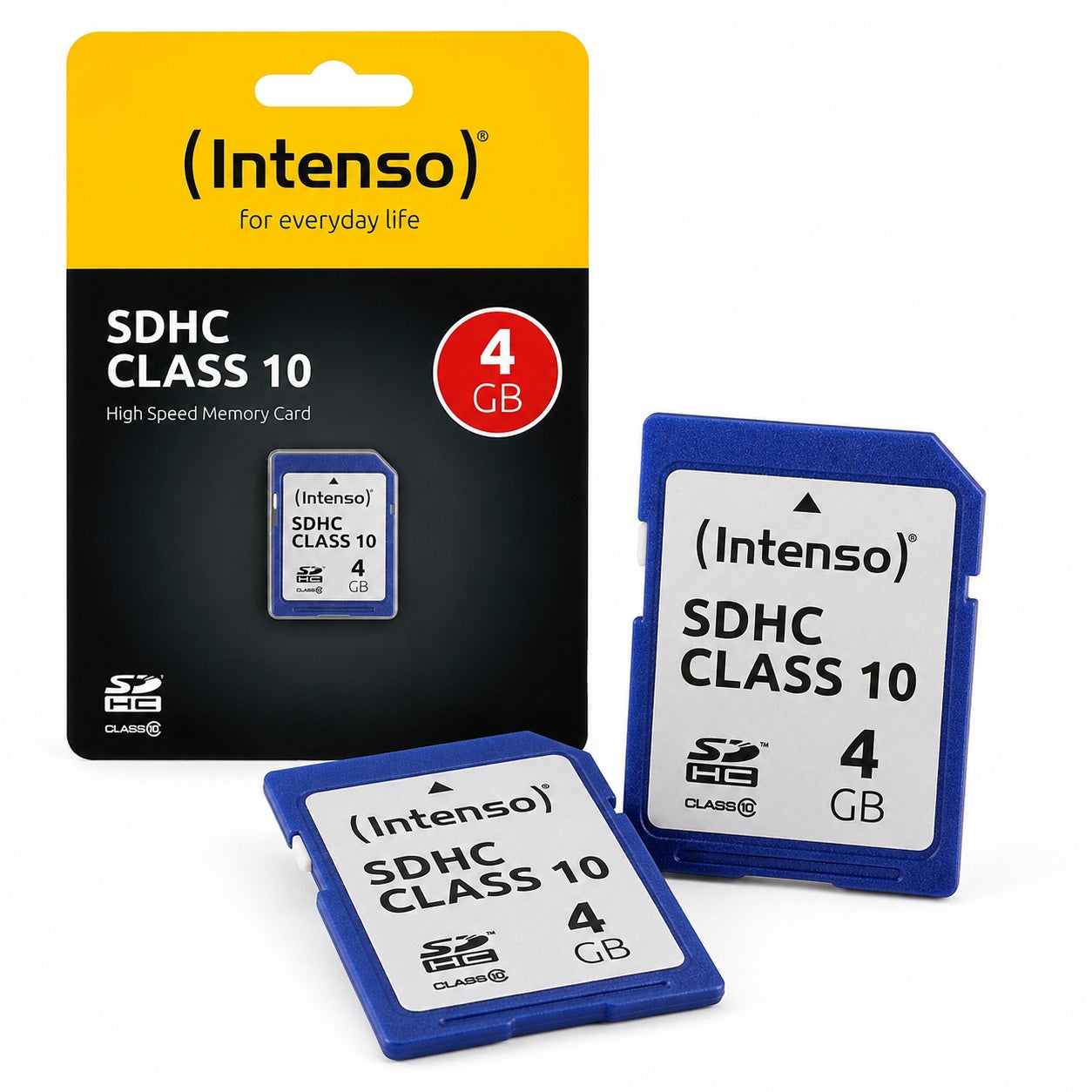 Intenso Class 10 | SD- Speicherkarte | Ideal für Kameras