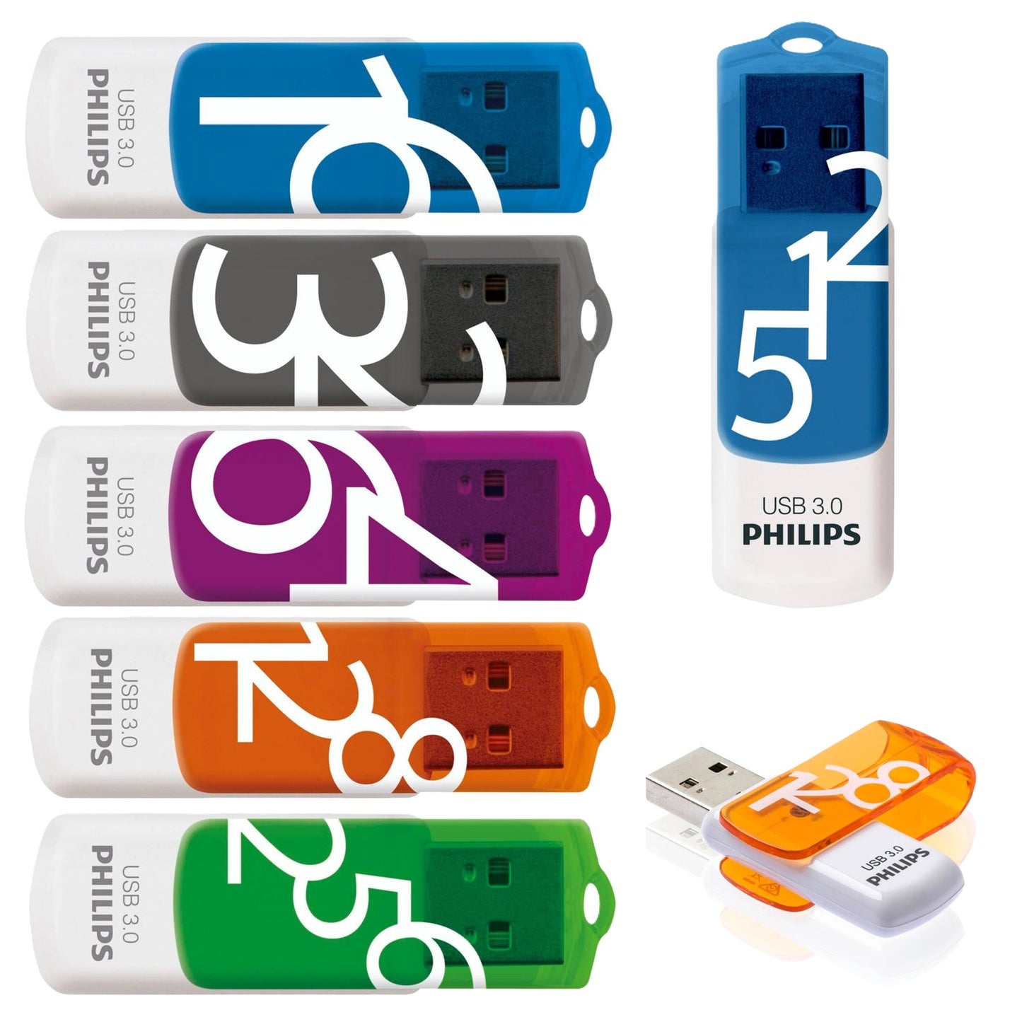 PHILIPS Vivid Edition | USB- Stick | USB A | USB 3.0