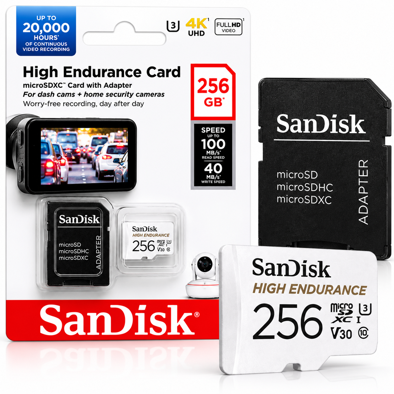 SanDisk High Endurance | MicroSD | Für Überwachungskameras