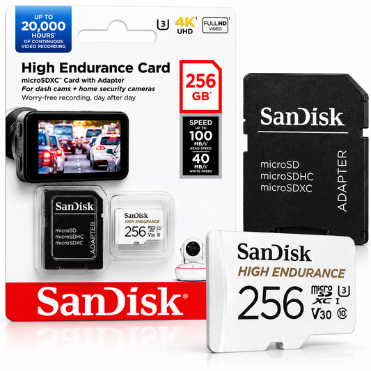 SanDisk High Endurance | MicroSD | Für Überwachungskameras