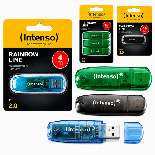 Intenso Rainbow Line | USB- Stick | USB 2.0 | USB A