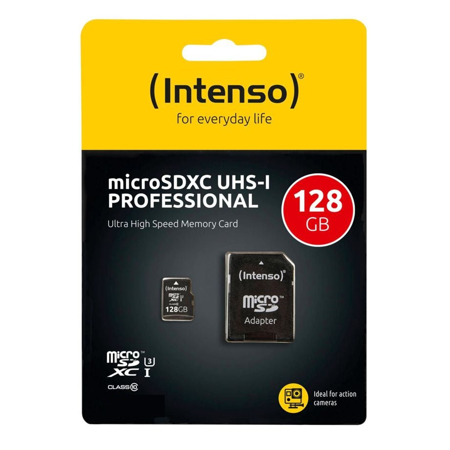 Intenso Professional | microSD Karte | für Actioncams und Drohnen
