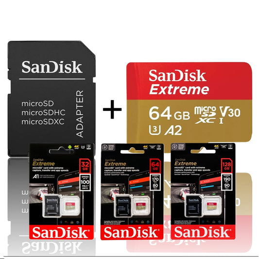SanDisk Extreme | microSD Speicherkarte | A2 U3 V30