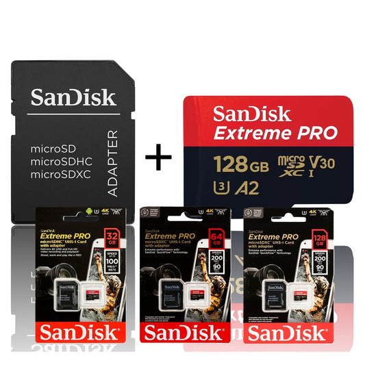 SanDisk Extreme Pro | microSD Speicherkarte | A2 U3 V30
