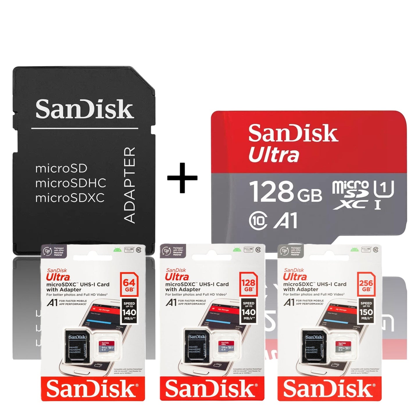 SanDisk Ultra | microSD Speicherkarte | A1 C10 U1 UHS-I