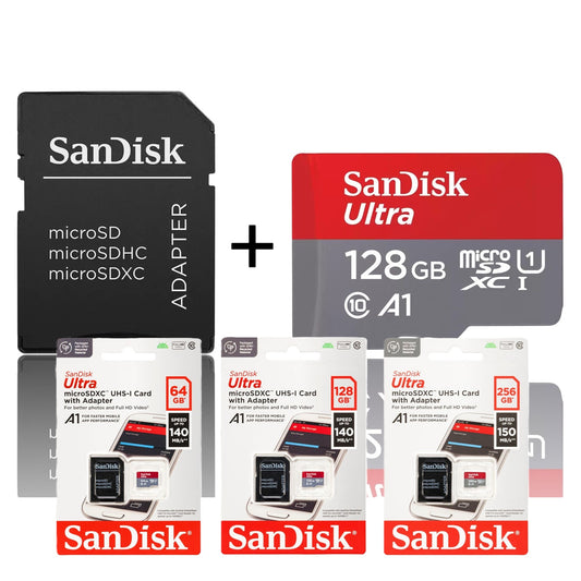 SanDisk Ultra | microSD Speicherkarte | A1 C10 U1 UHS-I